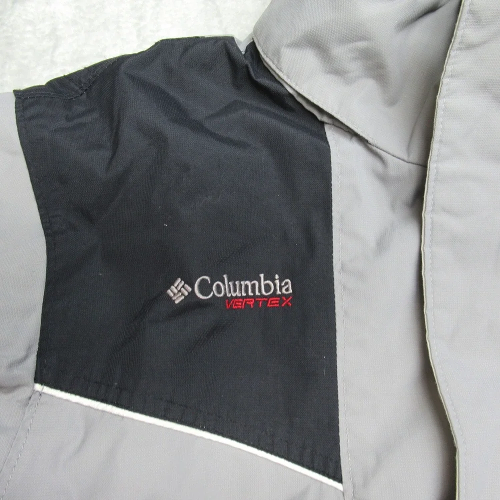 Columbia Jacket Youth XL 18/20 Gray Vertex Removable Liner Skiing Snowboard 3in1